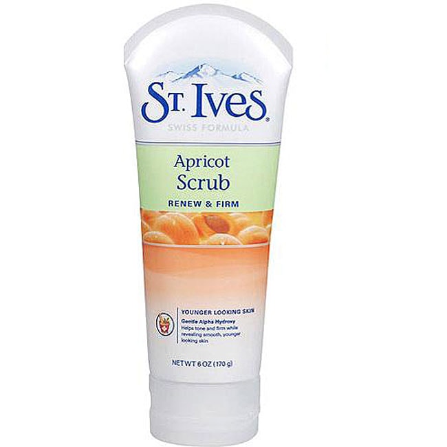St. Ives 6 oz Renew & Firm Apricot Scrub (Pack of 4)  