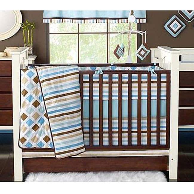 Roxanne 3 in 1 Crib in Espresso and Antique White  