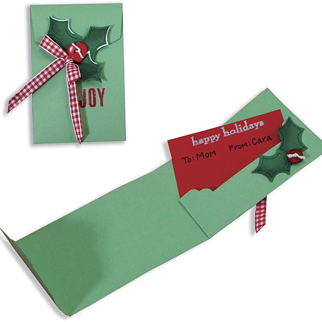 Sizzix Bigz XL BIGkick/ Big Shot 'Gift Card Holder' Die Free Shipping