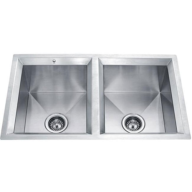 Vigo Offset 16 gauge Stainless Steel Undermount Kitchen Sink 