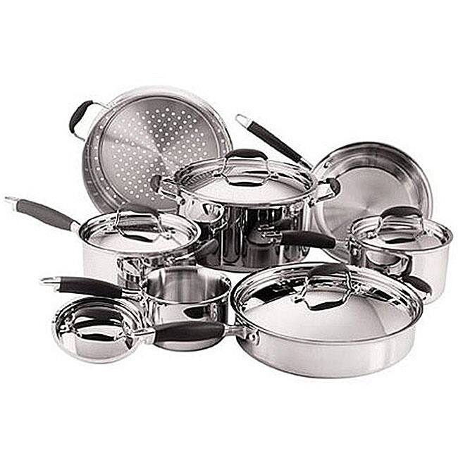 Anolon Advanced Clad 12piece Cookware Set Free Shipping Today