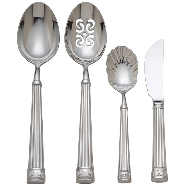 Waterford Newgrange 4 piece Stainless Steel Hostess Set   