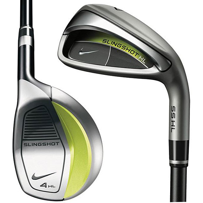 Nike Mens SlingShot HL 8 piece Graphite Hybrid Iron Combo Set 