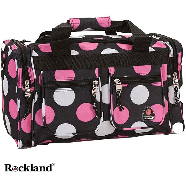 Rockland Bel-Air Multi Pink Polka Dot 19-inch Duffel Bag - Free ...