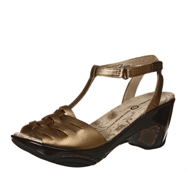 Jambu Womens Camden Wedge Sandals  