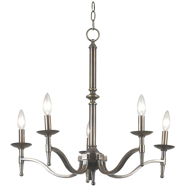 hastings 5 light chandelier