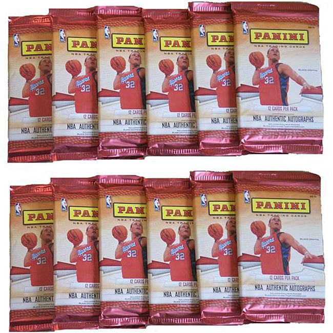 NBA Panini 2010 Trading Card Packs (Box of 12 Packs)  
