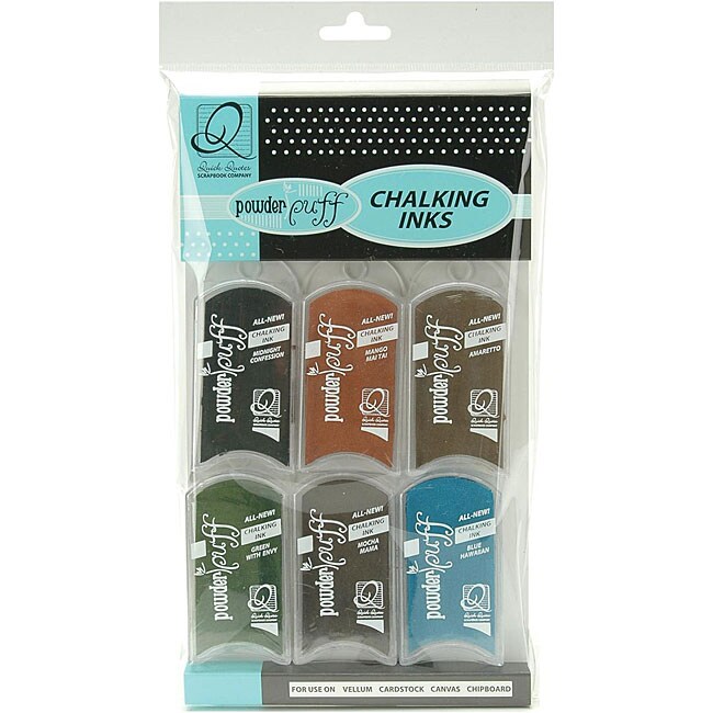 Powder Puff Chalking Inkpads (Set of 6) Free Shipping On Orders Over