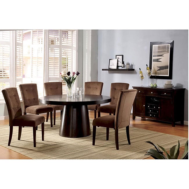 Amari Velvet 7 piece Dining Furniture Set  