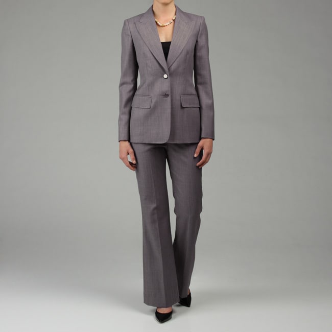 Anne Klein Women's 2-button Pant Suit - Free Shipping Today - Overstock ...