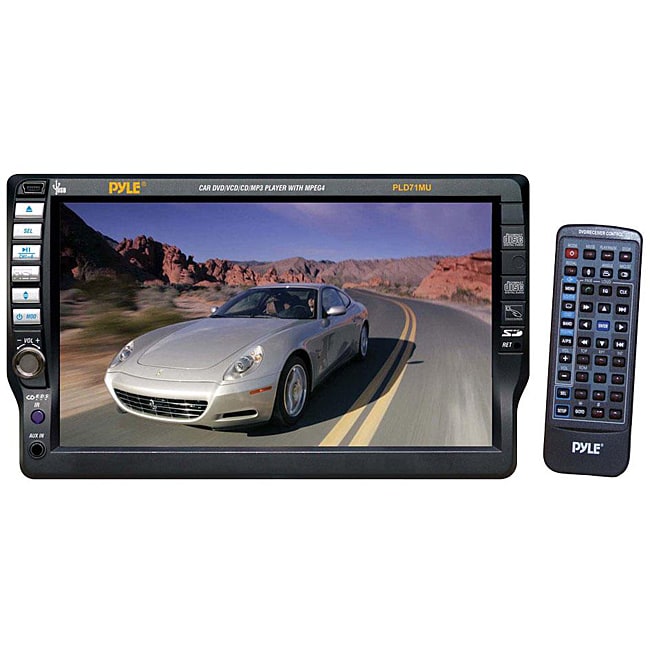 Pyle PLD71MU Touch Screen DVD/CD//CD R/USB/AM/FM/RDS Receiver 