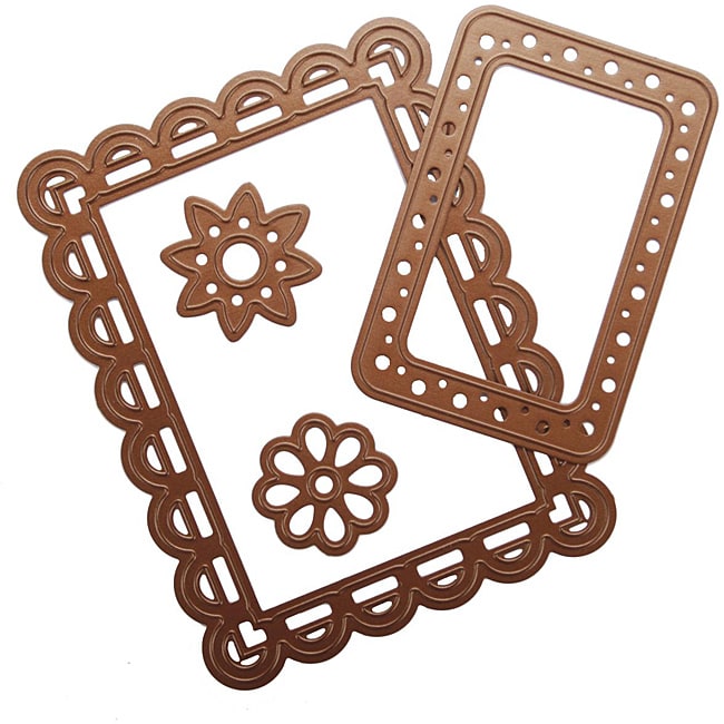 Spellbinders Frameabilities Scalloped Edge Frame Die Cut Free