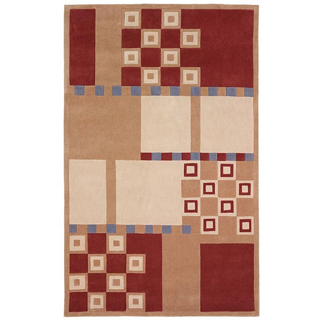 Hand tufted Illusions Modern Rug (8' x 10') 7x9   10x14 Rugs