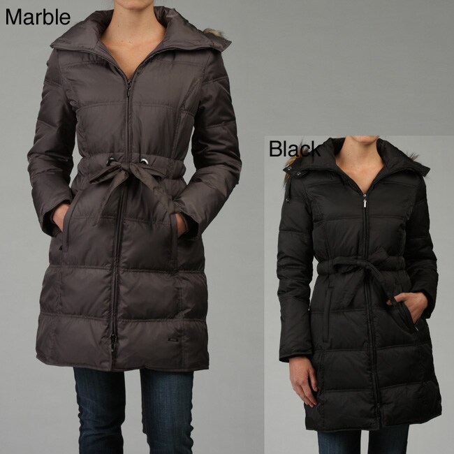 Kenneth Cole Reaction Belted Wool Blend Trench Coat In Brown Lyst Gallery