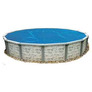 Blue Wave 12 ft. Round 8-mil Solar Blanket for Abo
