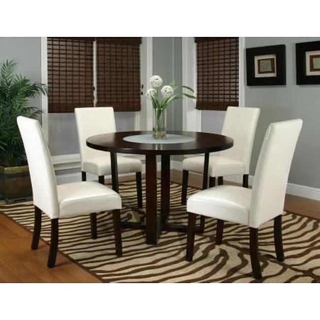   of Tiffany White Dining Room Chairs (Set of 2)  