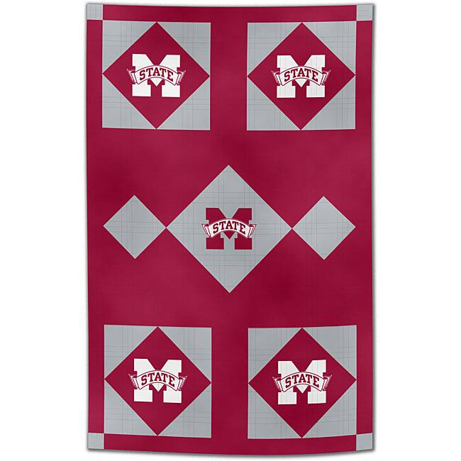 NCAA Mississippi State Patchwork Quilt