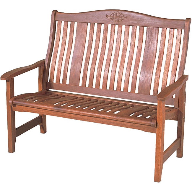 Malacca Outdoor High back Bench  