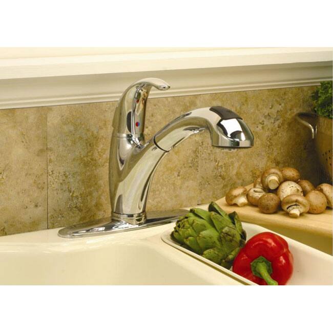 DeNovo Premier European-style Pullout Chrome Kitchen Faucet