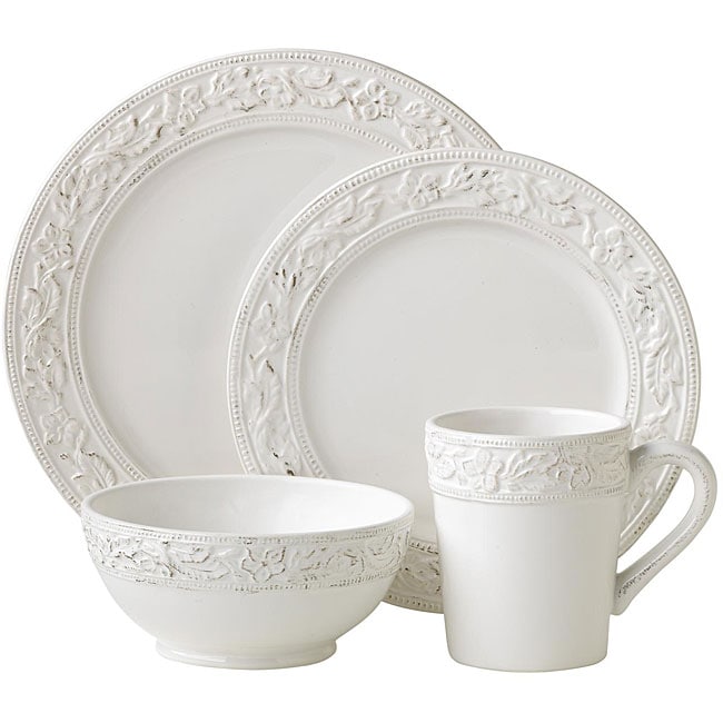 Pfaltzgraff Everyday Country Cupboard 16 piece Dinnerware Set