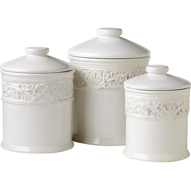 Pfaltzgraff 'Country Cupboard' 3-piece Canister Set - Free ...