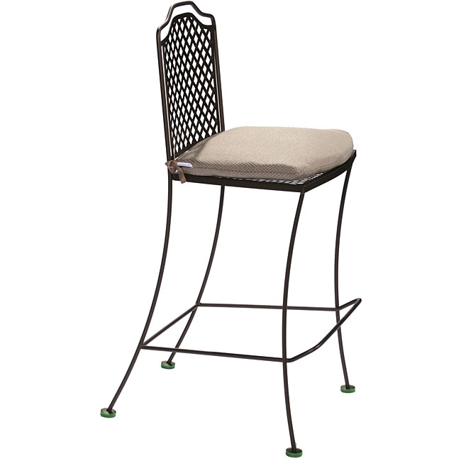 Marquis Espresso Outdoor Bar Stool