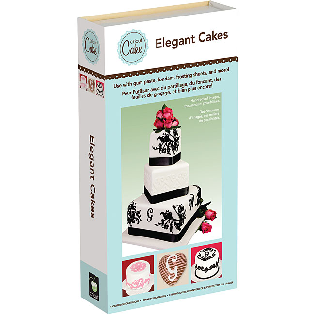 Cricut Cake Elegant Cakes Cartridge  
