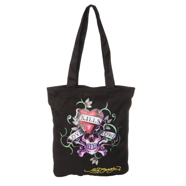 Ed Hardy 'Ness' Love Kills Slowly Tote Bag - Free Shipping On Orders ...