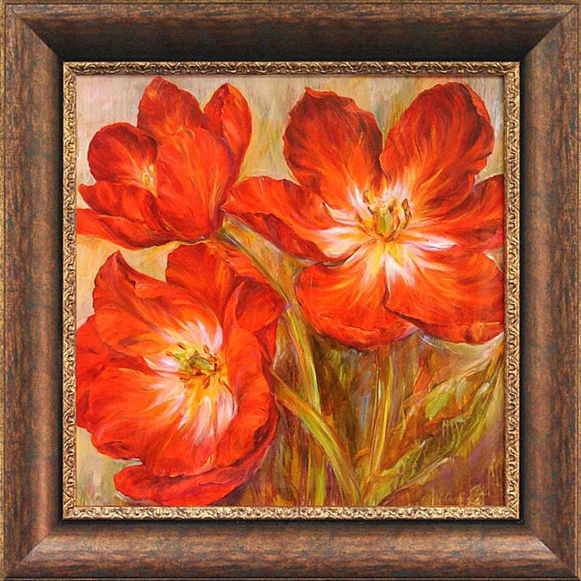 Carson Flamenco Reds Framed Wall Art