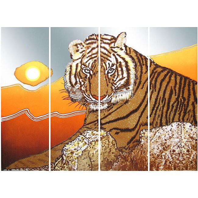 Sunset Tiger Wall Mirror