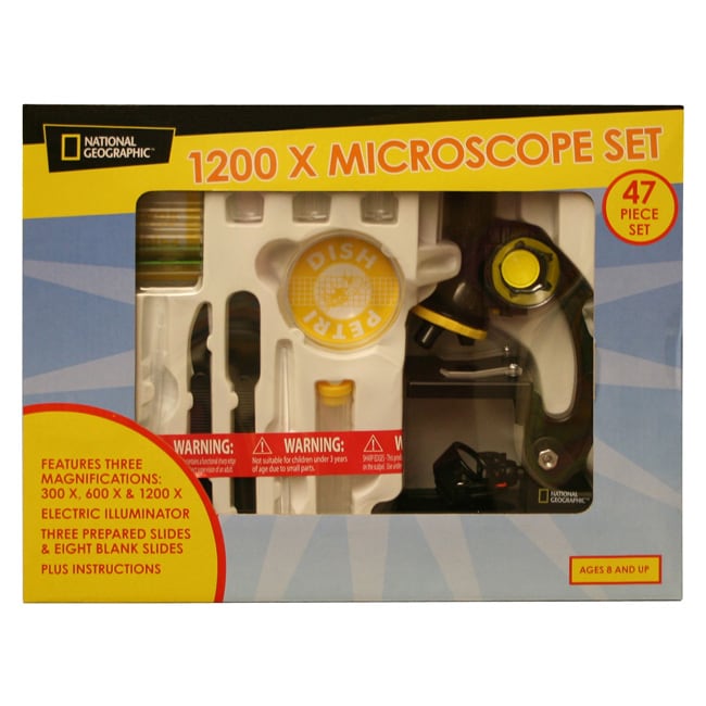 national geographic telescope microscope discovery set