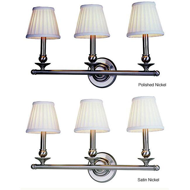 Traditional Classic 3-light Wall Sconce