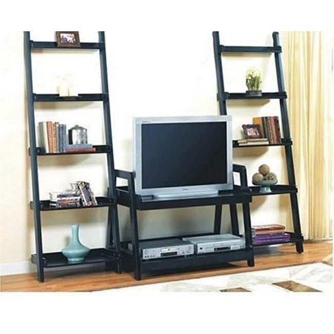 Leaning Ladder Book Shelf Entertainment Center Free Shipping Leaning Ladder Book Shelf Entertainment Center