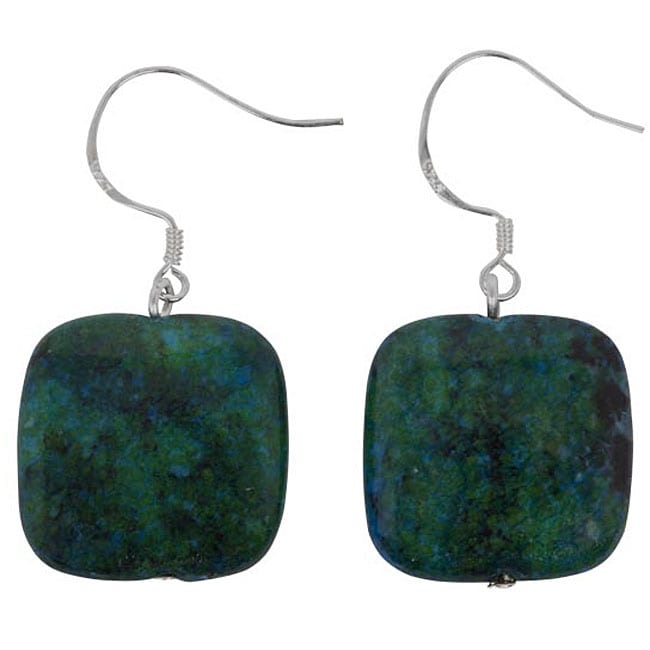 New Beginnings Chrysocolla Earrings (China)  