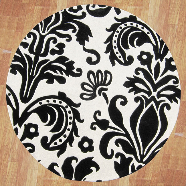 Floral Oval, Square, & Round Area Rugs from Buy Shaped