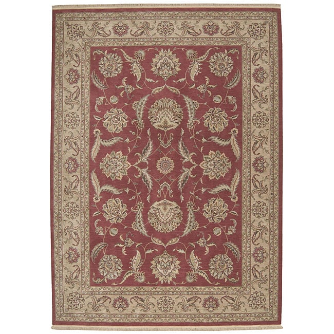 Nourison Ashton House Ribbon Trellis Mink Runner Rug - multi