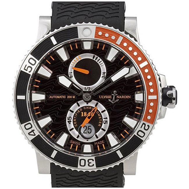 Ulysse Nardin Mens Maxi Marine Diver Titanium Watch  