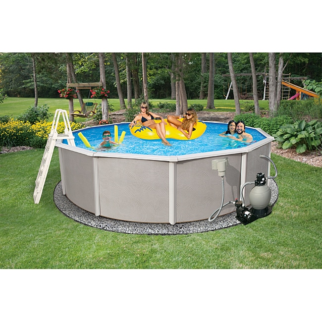 Above ground 18 foot Round Pool  