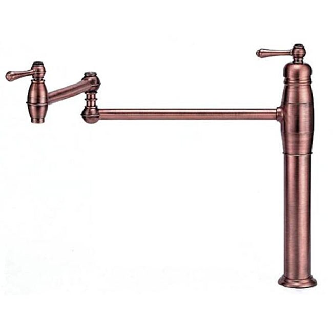 Danze Opulence Single handle Antique Copper Pot Filler Faucet 