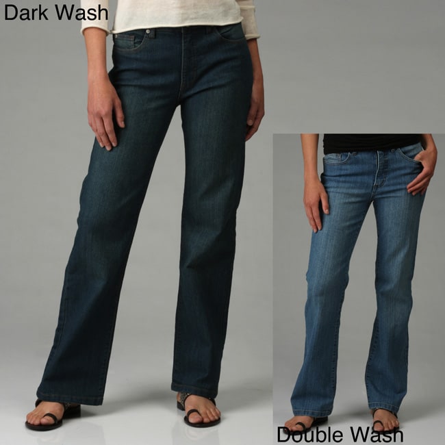 Bill Blass Women's Tummy Control Bootcut Jeans - Free Shipping On ...