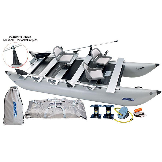 Sea Eagle FoldCat 440FC Foldable Pontoon Boat