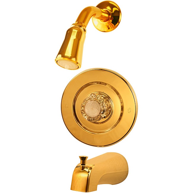 Moen Singlehandle Polished Brass Tub/ Shower Faucet Free Shipping