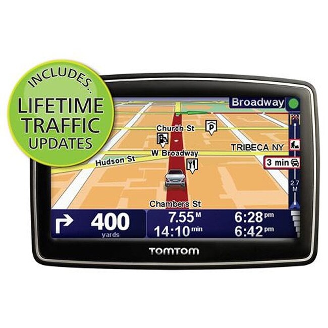 TOMTOM XXL 540T Automobile Navigator with lifetime traffic updates