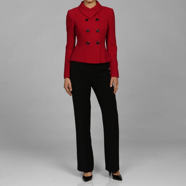 Calvin Klein Women's Double Breasted Pant Suit - Free Shipping Today ...