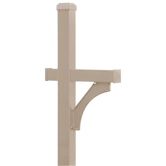 Salsbury Deluxe Mailbox Post - Beige