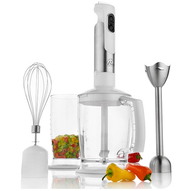 Shop Wolfgang Puck BIBC2020 White/ Stainless Steel Immersion Blender