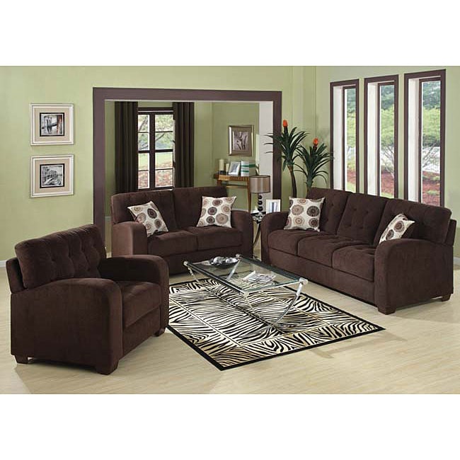 Matthew Microfiber Sofa and Loveseat Set  