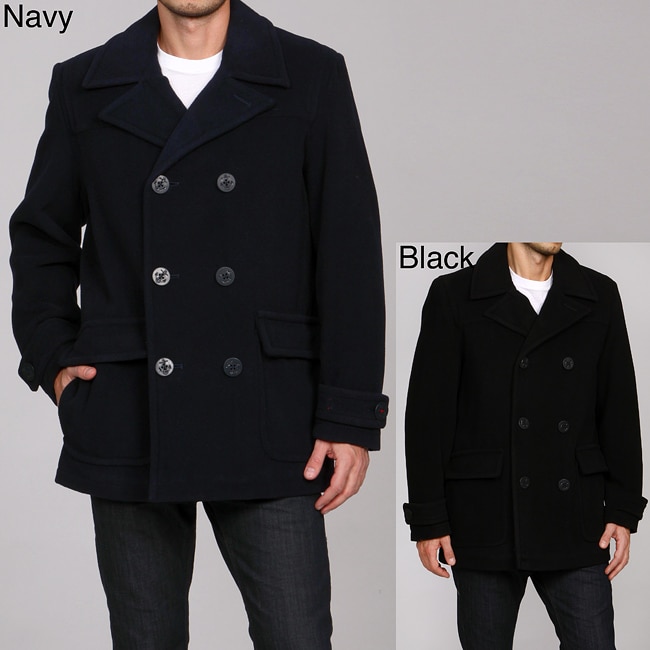 Tommy Hilfiger Mens Wool blend Peacoat  