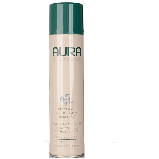 Aura Witch Hazel Super Shaping 10 ounce Hair Spray (Pack of 4