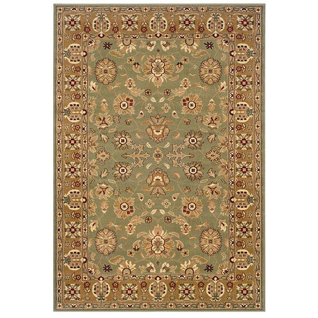 Lnr Home Adana Green/ Gold Oriental Rug (19 X 210)